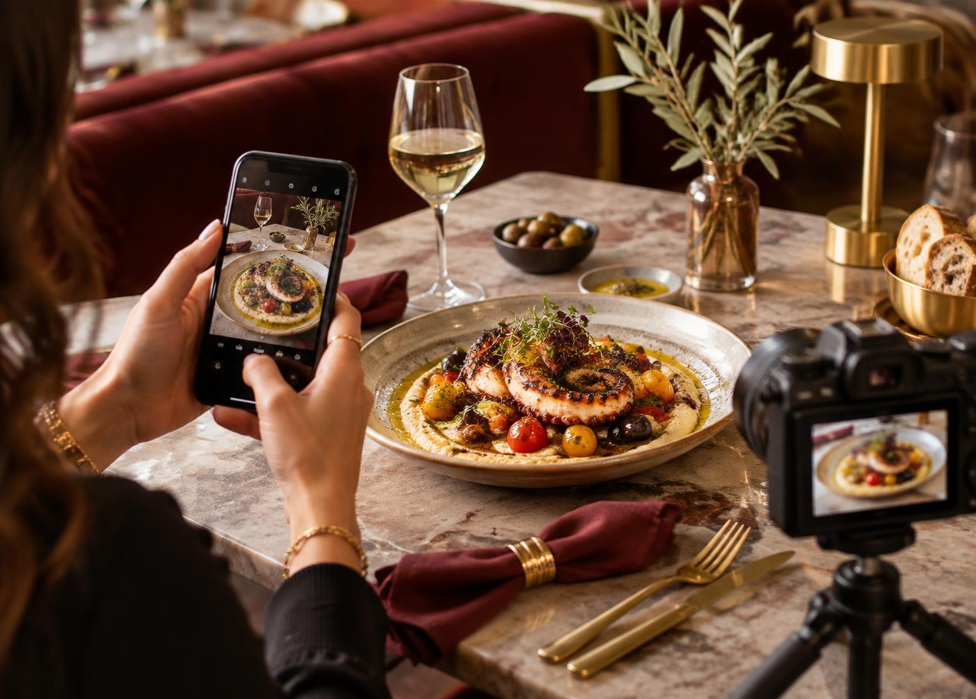 Krijim profesional content-i për një restorant